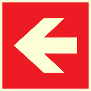 Left arrow (white on red background)